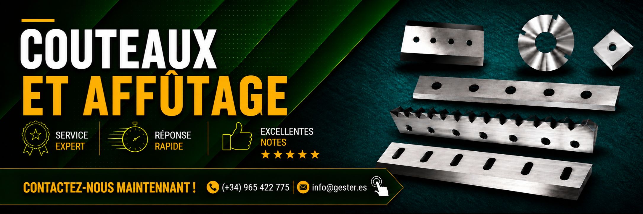 Lames et Aiguisage