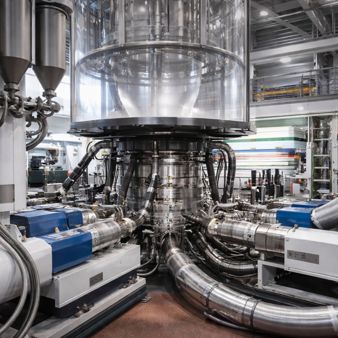 Plastic coextrusion industrial process and applications