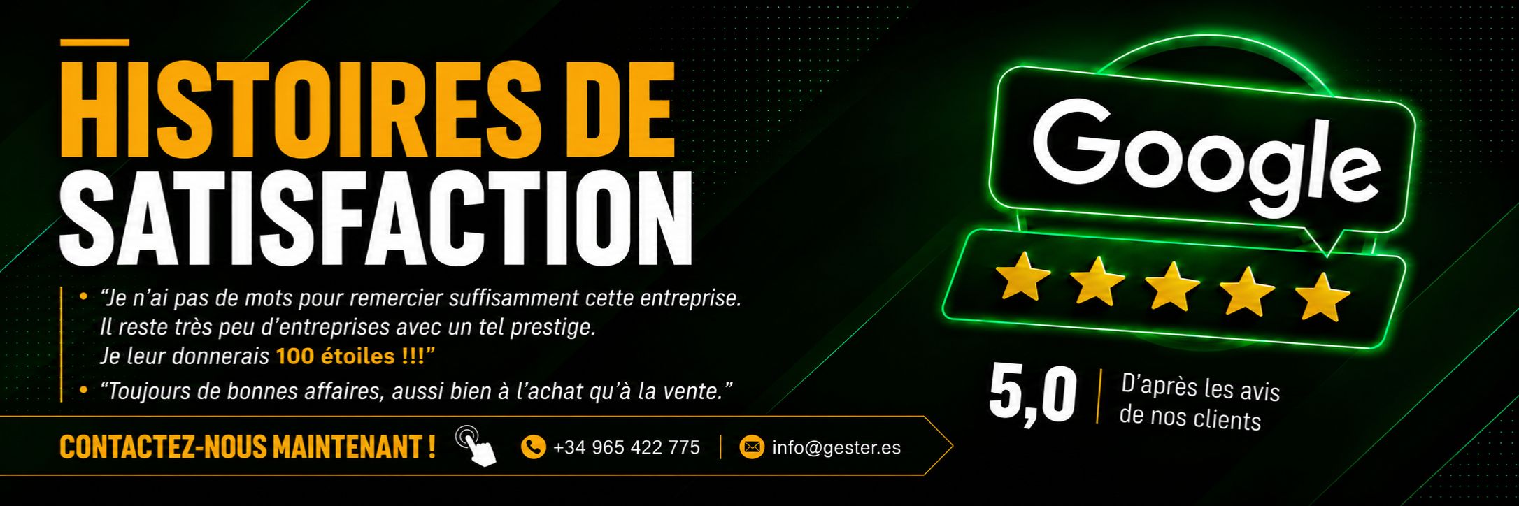 Histoires de Satisfaction